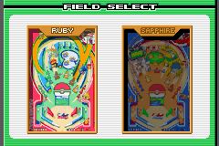 Pokemon Pinball Ruby and Sapphire - GBA