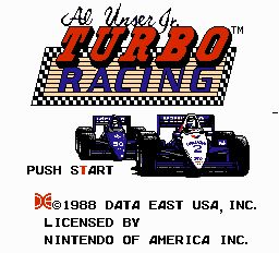 Al Unser Jr. Turbo Racing - NES