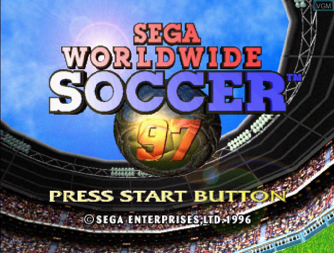 Worldwide Soccer - Sega Saturn