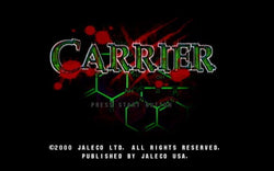 Carrier - Sega Dreamcast