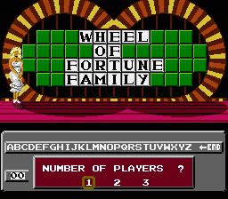 Wheel of Fortune Family Edition - NES