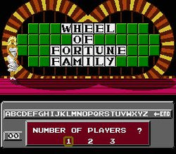 Wheel of Fortune Family Edition - NES