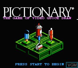 Pictionary - NES