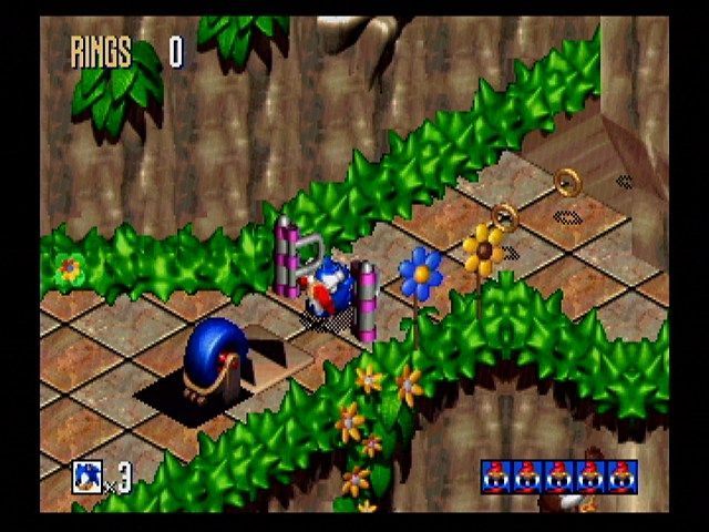 Sonic 3D Blast - Sega Saturn