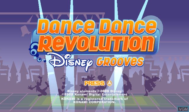 Dance Dance Revolution: Disney Grooves - Wii Original