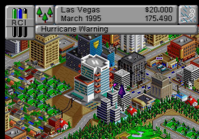 SimCity 2000 - Sega Saturn
