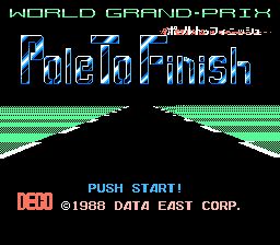 Al Unser Jr. Turbo Racing - NES