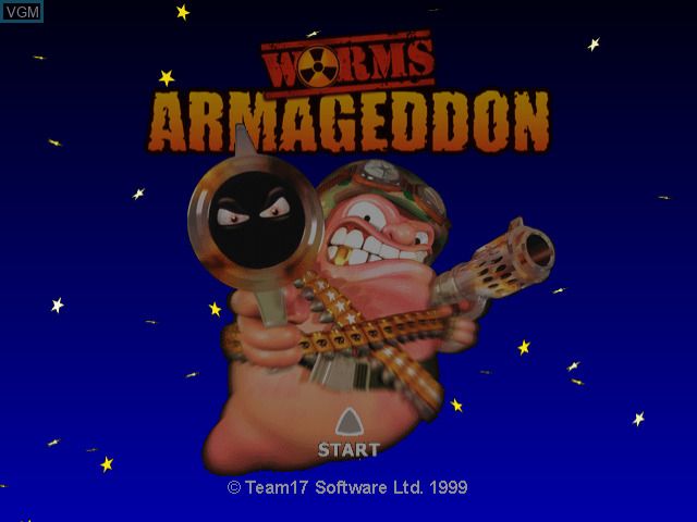 Worms Armageddon - Sega Dreamcast