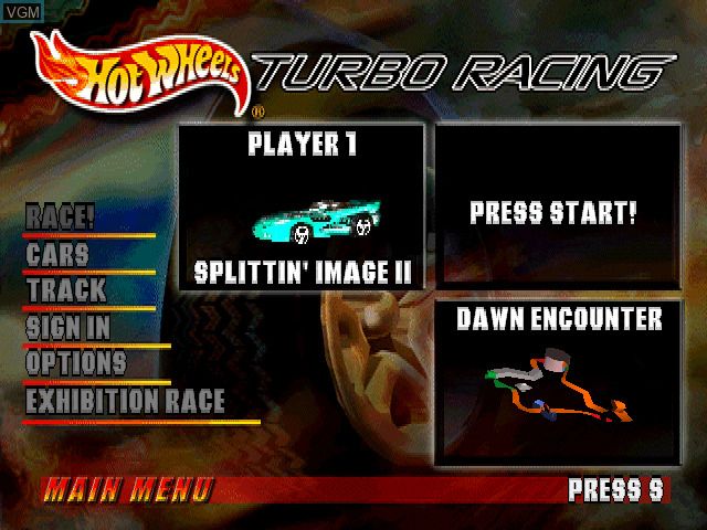Hot Wheels Turbo Racing - PS1