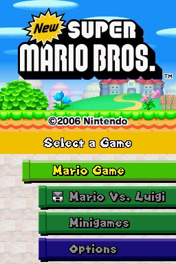 New Super Mario Bros - DS
