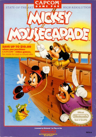 Mickey Mousecapade - NES