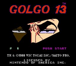 Golgo 13 Top Secret Episode - NES