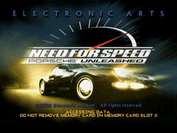 Need for Speed Porsche Unleashed - PS1