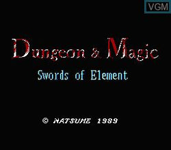 Dungeon Magic - NES