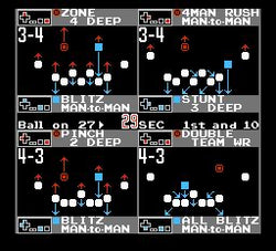 Play Action Football - NES