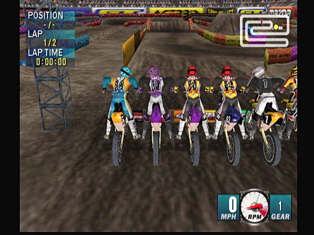 Jeremy McGrath Supercross 2000 - Sega Dreamcast