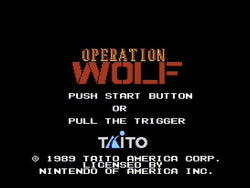 Operation Wolf - NES