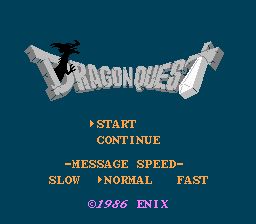 Dragon Warrior - NES