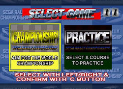 Sega Rally Championship - Sega Saturn
