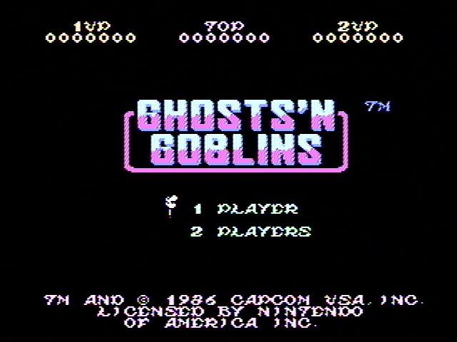 Ghosts 'n Goblins - NES