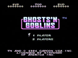 Ghosts 'n Goblins - NES