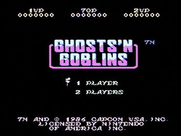 Ghosts 'n Goblins - NES