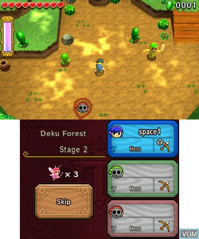 Zelda Tri Force Heroes - 3DS