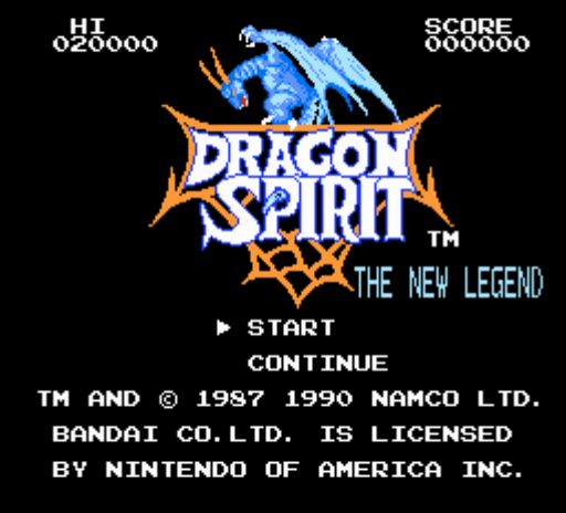 Dragon Spirit - NES
