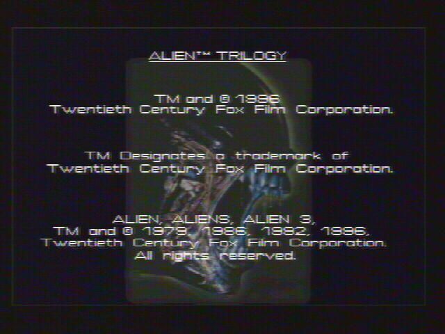 Alien Trilogy - Sega Saturn