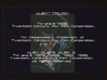 Alien Trilogy - Sega Saturn