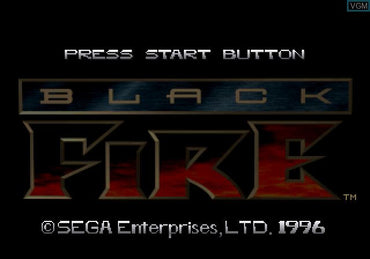 Black Fire - Sega Saturn