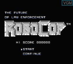 RoboCop - NES