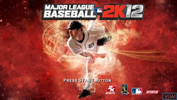 Major League Baseball 2K12 - PSP