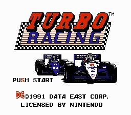 Al Unser Jr. Turbo Racing - NES