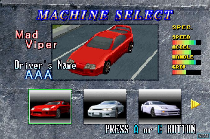 Highway 2000 - Sega Saturn