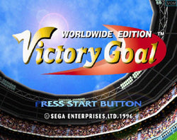 Worldwide Soccer - Sega Saturn