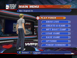 World Poker Tour - XBox Original