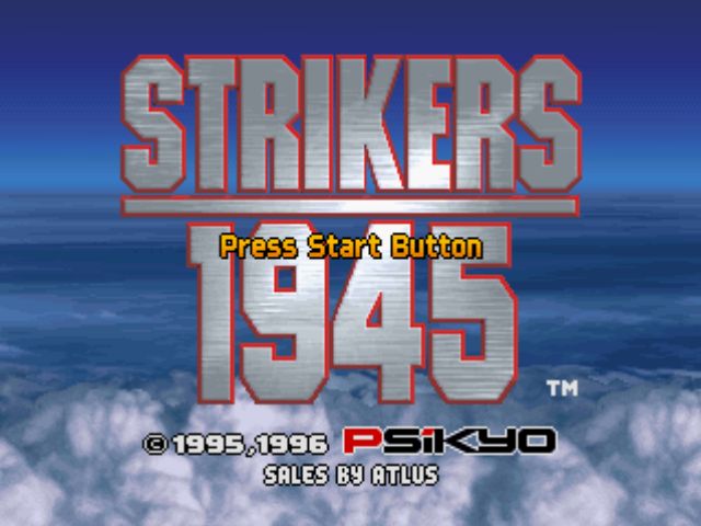 Strikers 1945 - PS1