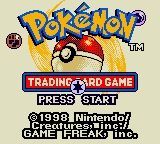 Pokemon Trading Card Game - GameBoy Color