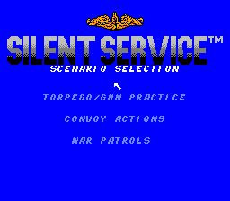 Silent Service - NES