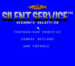 Silent Service - NES