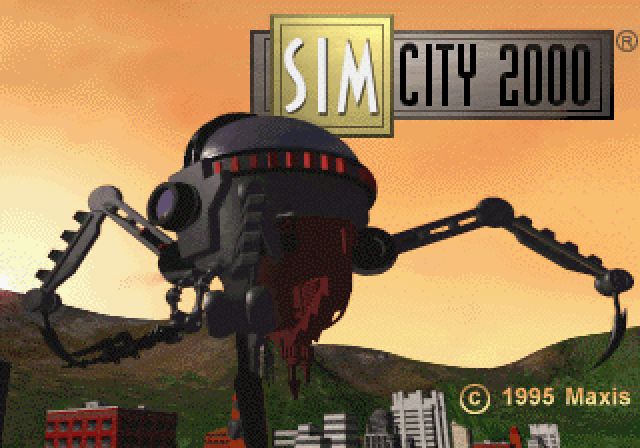 SimCity 2000 - Sega Saturn