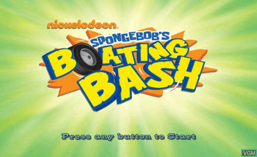SpongeBob's Boating Bash - Wii Original