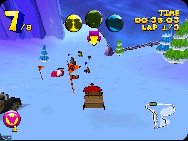 Wacky Races - Sega Dreamcast