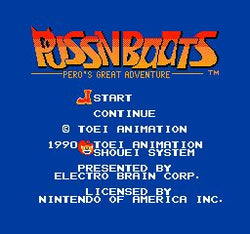 Puss N' Boots: Pero's Great Adventure - NES