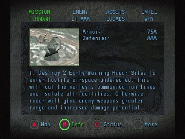 Soviet Strike - Sega Saturn