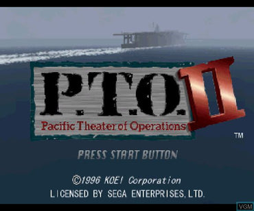 P.T.O. II - Sega Saturn