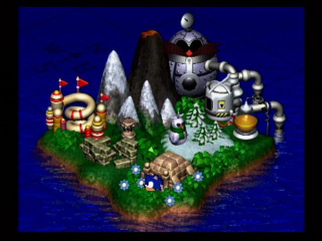 Sonic 3D Blast - Sega Saturn