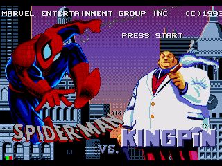 Amazing Spider-Man vs. The Kingpin - Sega CD