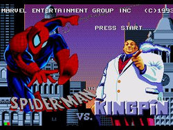 Amazing Spider-Man vs. The Kingpin - Sega CD